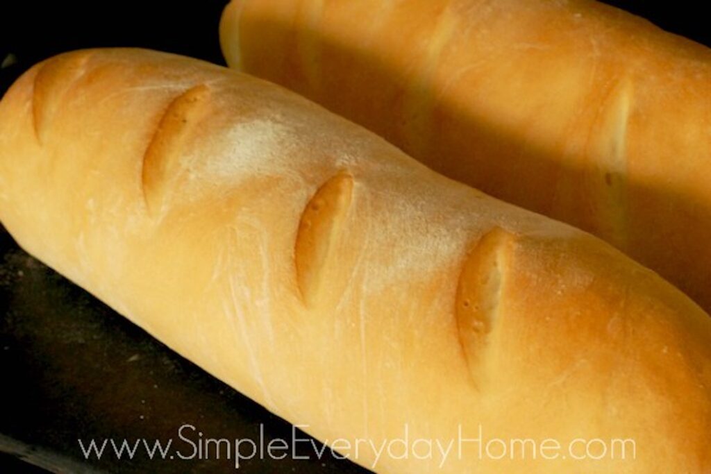 Fresh baked French bread