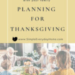 Planning for Thanksgiving Day